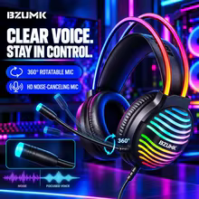 Headset Gamer BZUMK H1 RGB Thumbnail 2