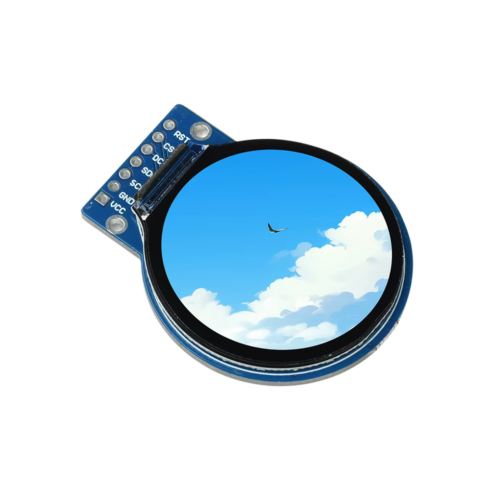 Display LCD Redondo 1.28 Pol