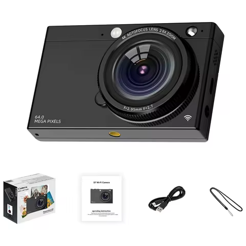 Câmera Digital SKIG 4K WiFi