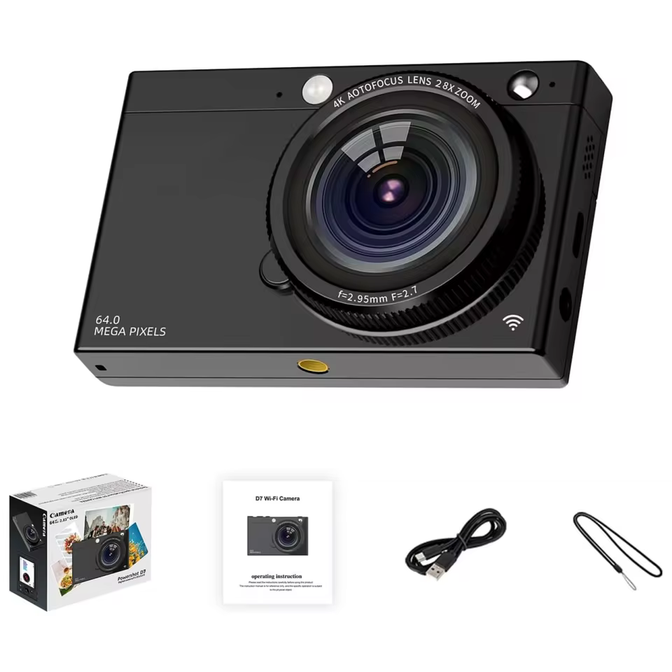 Câmera Digital SKIG 4K WiFi