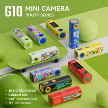 Câmera Mini G10 2K HD Portátil Thumbnail 2