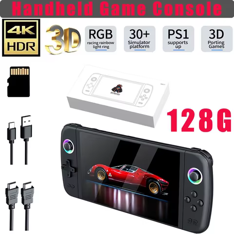 Console Retro Portátil 7" 4K