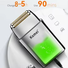 Kemei TX5 Pro Barbeador Elétrico Thumbnail 4