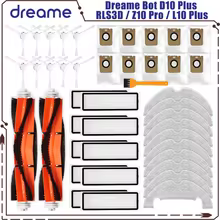 Kit Peças Dreame Bot D10 Plus/RLS3D/Z10 Pro/L10 Plus Thumbnail 1