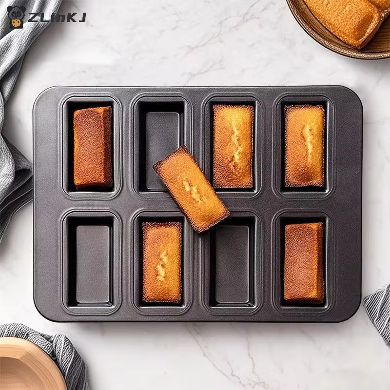 Molde Antiaderente 8 Cavidades Aço Carbono