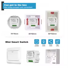 Interruptor Inteligente Tuya Zigbee Mini Módulo Thumbnail 3