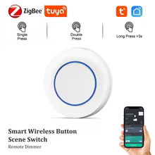 Interruptor Tuya Zigbee Sem Fio Thumbnail 1