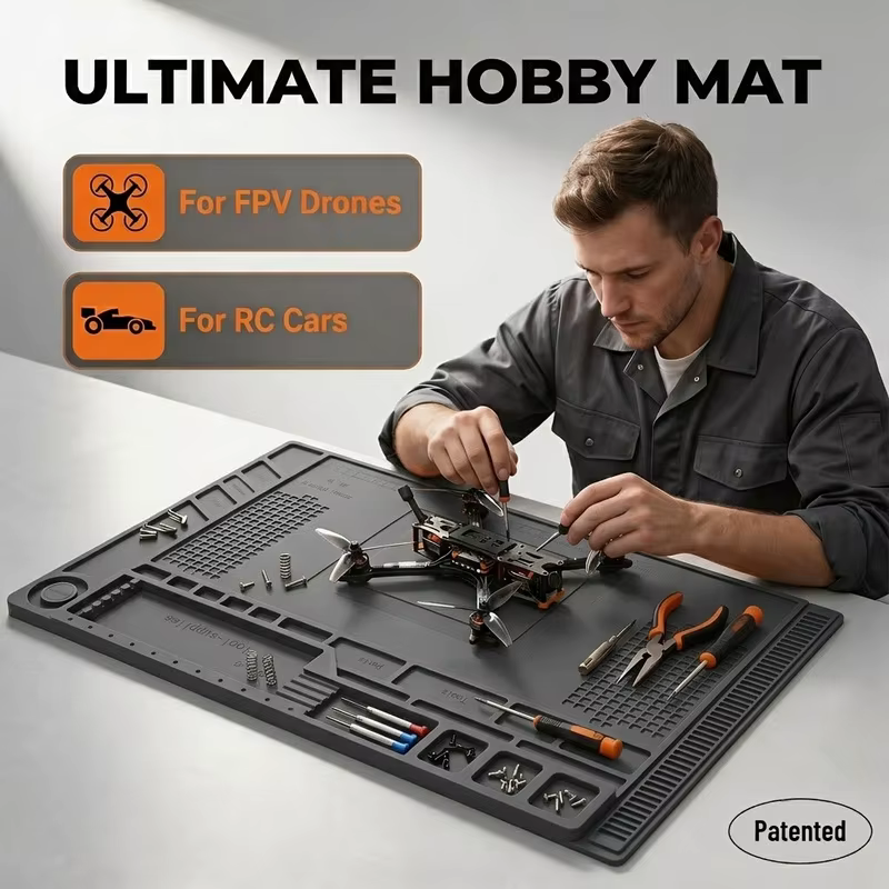 Tapete Magnético para Hobby e Reparo de Drones