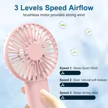 Mini Ventilador Portátil 3 em 1 Thumbnail 5