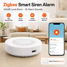 Sirene de Alarme Zigbee 100dB Thumbnail 2