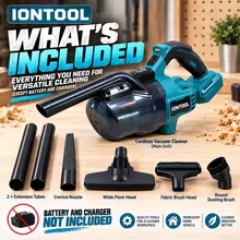 Aspirador Sem Fio IONTOOL 0.7L Thumbnail 6