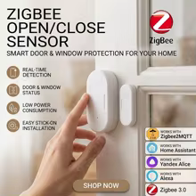 Sensor de Porta Zigbee Inteligente Thumbnail 1