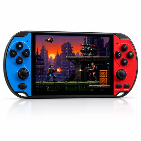 Videogame Portatil A-8290 4.8"/LH-5 6.5" PSP +5000 Jogos Retro 16GB,Console de Mão Memoria Expansivel