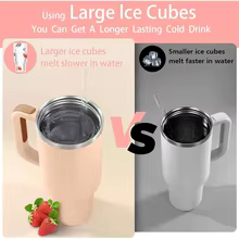 Molde de Gelo Oco para Tumbler 40oz Thumbnail 5