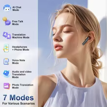 Fone Bluetooth UYUXIO BT5.4 LED IP7 Thumbnail 6