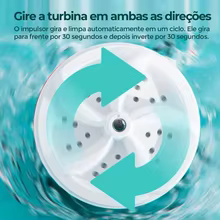 Mini Máquina de Lavar Ultrassônica Portátil Thumbnail 2