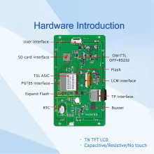 Tela LCD DWIN 7.0" Industrial Thumbnail 4