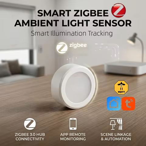 Sensor de Luz ZigBee Tuya