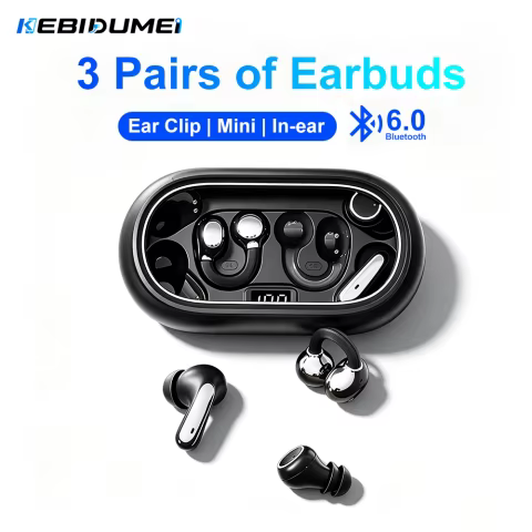 KEBIDUMEI Bluetooth 6.0 Earbuds