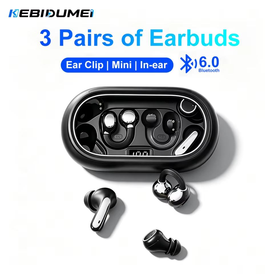 KEBIDUMEI Bluetooth 6.0 Earbuds