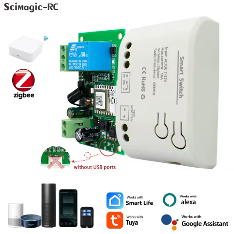 Interruptor Zigbee Tuya 1 Canal
