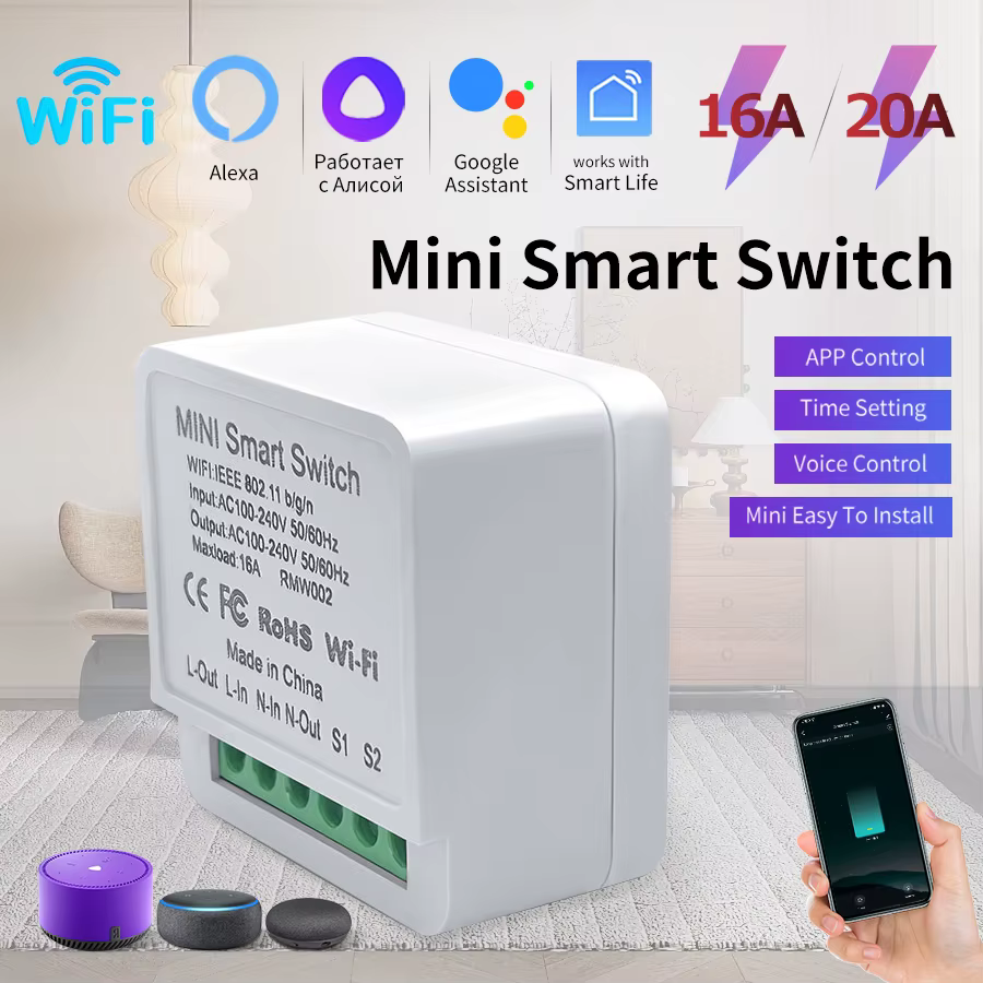 Interruptor Inteligente WiFi GGBEE