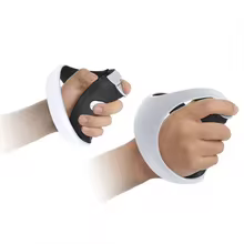 Case Silicone PS VR2 Branco/Preto Thumbnail 3