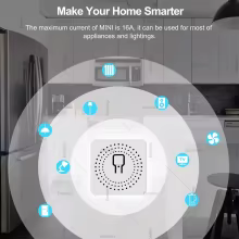 Interruptor Inteligente Zigbee 3.0 Mini Thumbnail 5