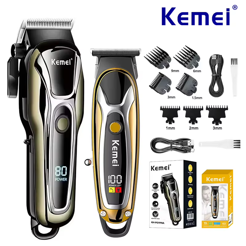 Kemei PG1990A Aparador Profissional Sem Fio