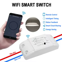 Interruptor WiFi Inteligente Tuya 10A Thumbnail 3
