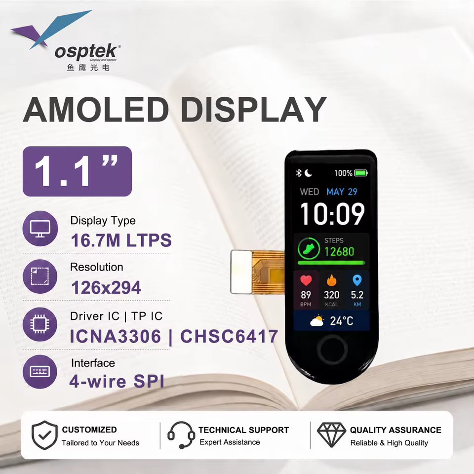 Display AMOLED Osptek 1.1"