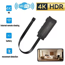 Câmera WiFi HD 4K Mini Suporta Thumbnail 1