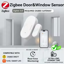 Sensor Zigbee Tuya para Segurança Residencial Thumbnail 1