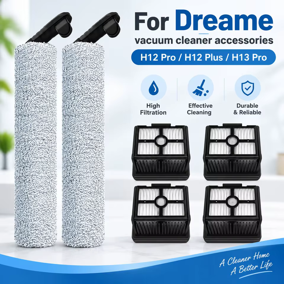 Kit Acessórios Dreame H12 Pro - Escova + Filtro HEPA