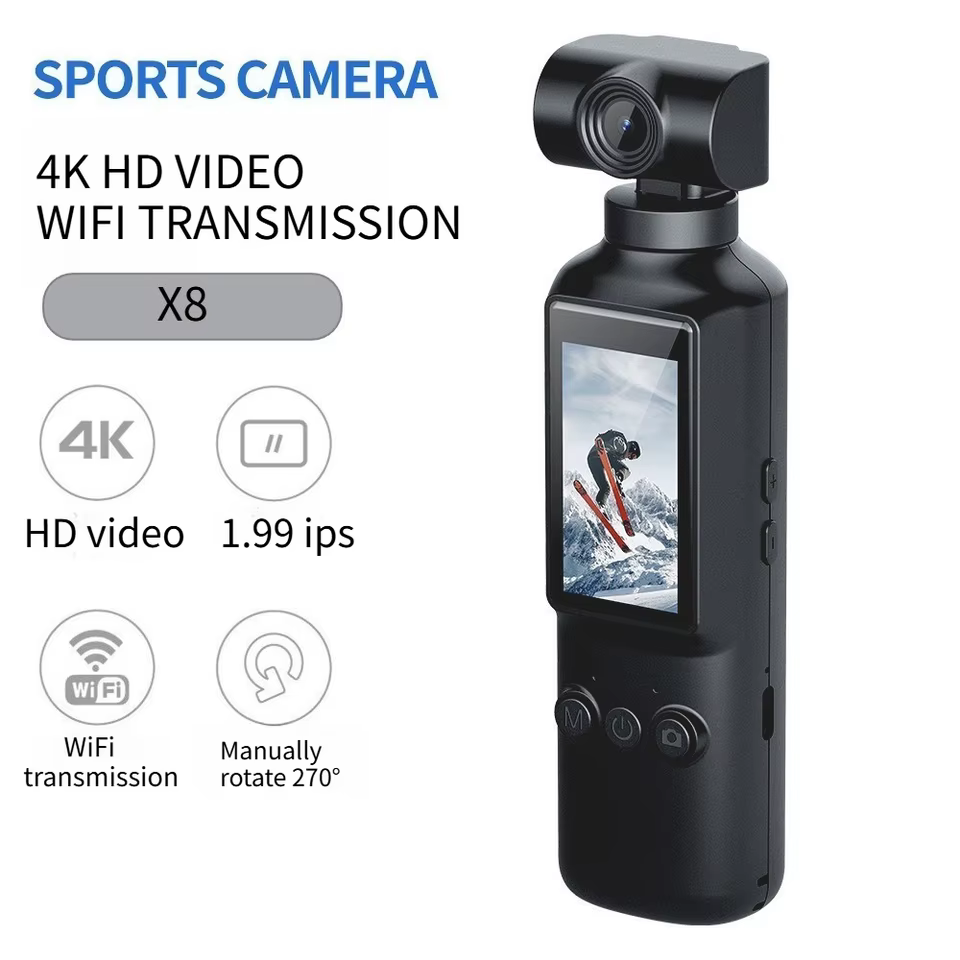Mini Câmera X8 4K
