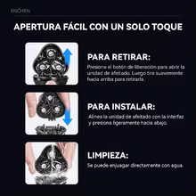 Barbeador Elétrico Rotativo ENCHEN Blackstone Thumbnail 6