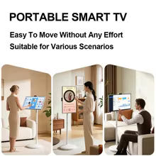 Smart TV Android 12 24" Full HD Portátil Thumbnail 3