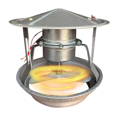 Ventilador de Chaminé Metálico 40W