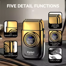 Kemei KM-T228 Barbeador Profissional Thumbnail 3