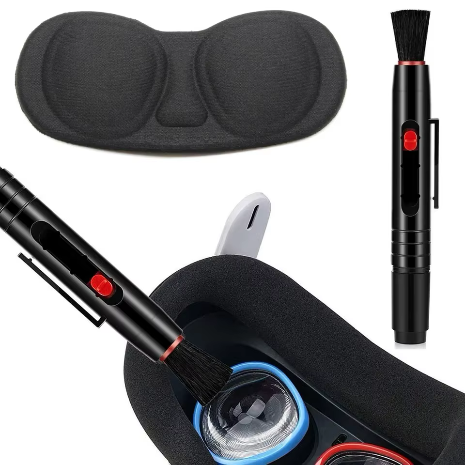 Kit de Limpeza de Lentes VR Portátil
