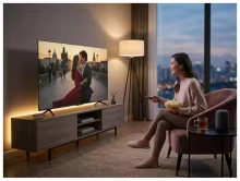Smart TV TCL 75" 4K QLED Google TV Thumbnail 2