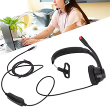 Fone Monaural RJ9 Qiilu Preto Thumbnail 5