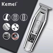Kemei 5027 Máquina de Corte Profissional Sem Fio Thumbnail 3