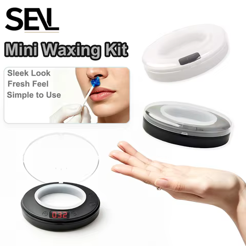 Mini Aquecedor de Cera com Tigela de Silicone