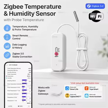 Sensor Zigbee/Wi-Fi Temperatura e Umidade Thumbnail 1