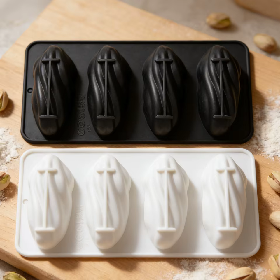 Molde Silicone Pistache 4 Cavidades