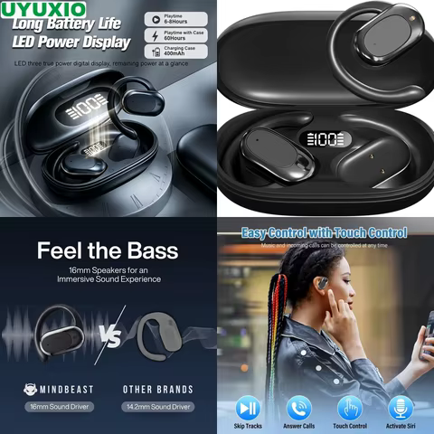 Fone Bluetooth Esportivo IPX5