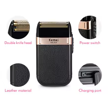 Barbeador Kemei KM-2024 Profissional Thumbnail 3