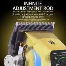 Máquina de Cortar Cabelo Kemei Profissional Thumbnail 3
