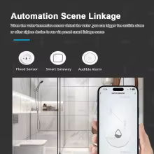 Sensor de Vazamento de Água Zigbee Thumbnail 6